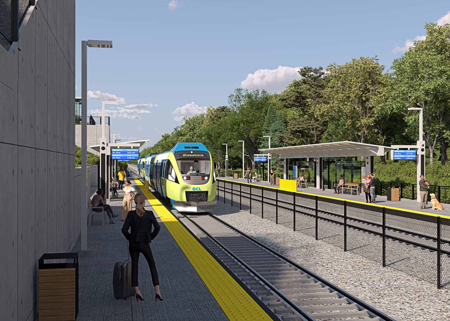 Project Renderings – Glassboro Camden Line