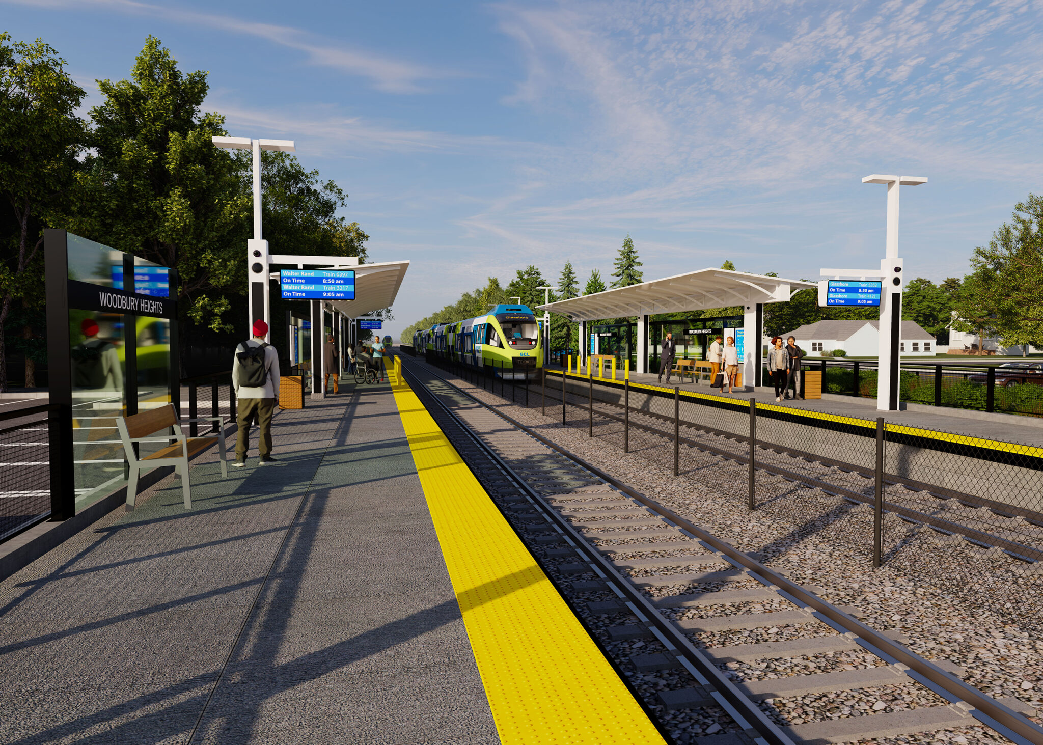 Project Renderings – Glassboro Camden Line